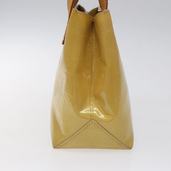 LOUIS VUITTON Monogram Vernis Reade PM Hand Bag Beige M91334 - Picture 5 of 12